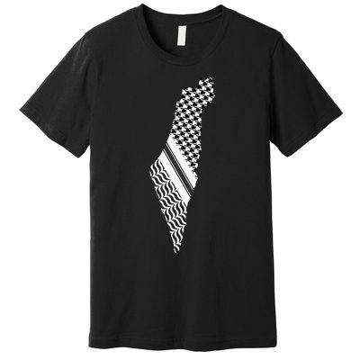 Palestine Free Palestine Free Gaza Palestine Flag Premium T-Shirt