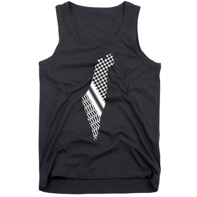 Palestine Free Palestine Free Gaza Palestine Flag Tank Top