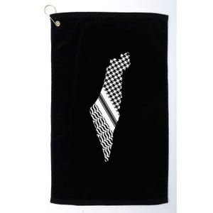 Palestine Free Palestine Free Gaza Palestine Flag Platinum Collection Golf Towel