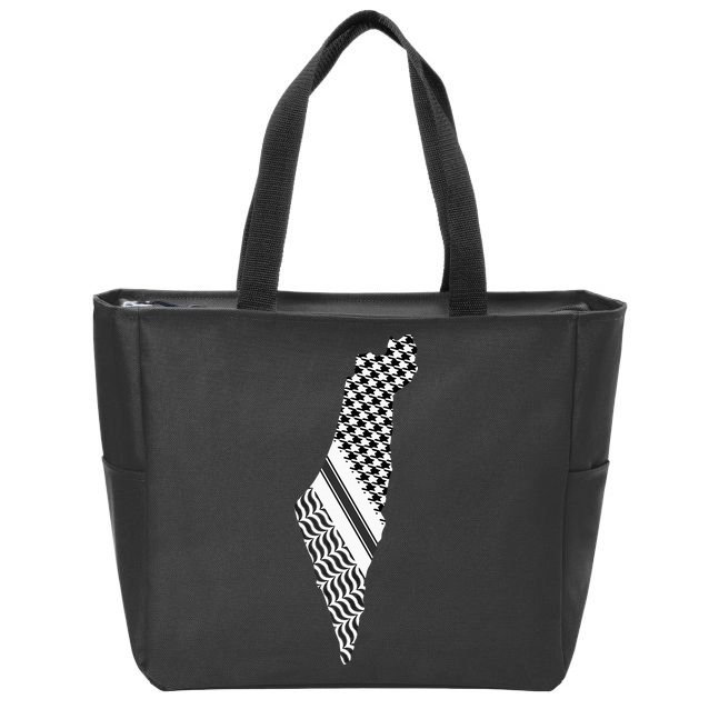 Palestine Free Palestine Free Gaza Palestine Flag Zip Tote Bag