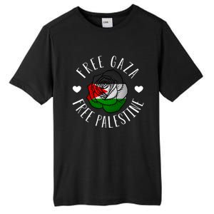 Palestine Free Palestine Free Gaza Palestine Flag Arabic Tall Fusion ChromaSoft Performance T-Shirt