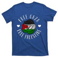 Palestine Free Palestine Free Gaza Palestine Flag Arabic T-Shirt