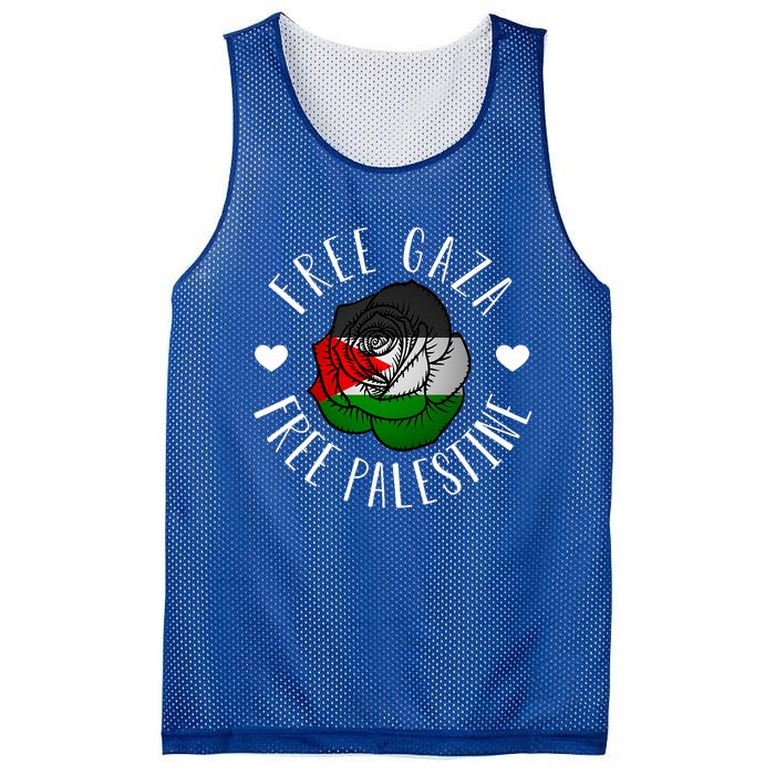 Palestine Free Palestine Free Gaza Palestine Flag Arabic Mesh Reversible Basketball Jersey Tank