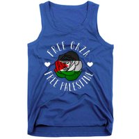 Palestine Free Palestine Free Gaza Palestine Flag Arabic Tank Top