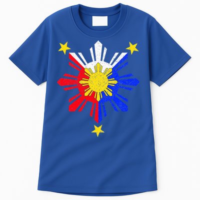 Pinoy Filipino Philippine Flag Sun Tall T-Shirt