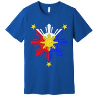 Pinoy Filipino Philippine Flag Sun Premium T-Shirt