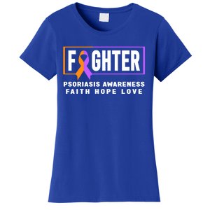 Psoriasis Fighter Psoriasis Awareness Meaningful Gift Women's T-Shirt