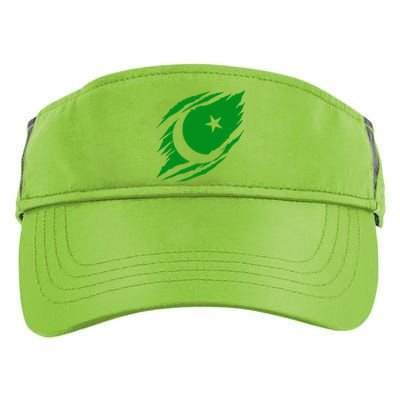 Pakistani Flag Adult Drive Performance Visor