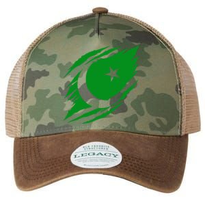 Pakistani Flag Legacy Tie Dye Trucker Hat