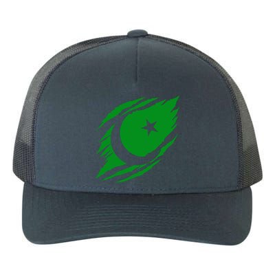 Pakistani Flag Yupoong Adult 5-Panel Trucker Hat