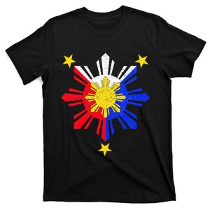 Pinoy Filipino Philippine Flag Sun T-Shirt