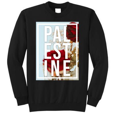 Palestine Free Palestine Free Gaza Palestine Flag Arabic Design Sweatshirt