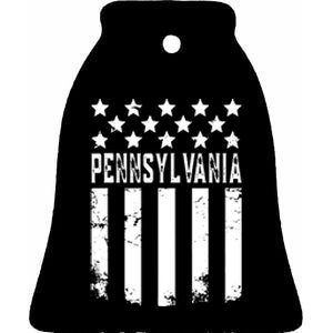 Pennsylvania Funny Ceramic Bell Ornament