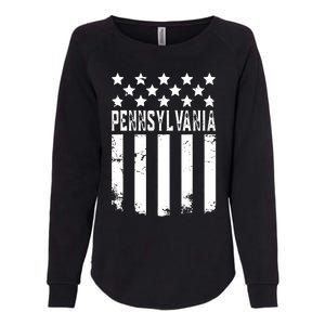 Pennsylvania Funny Womens California Wash Sweatshirt