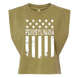 Pennsylvania Funny Garment-Dyed Women's Muscle Tee