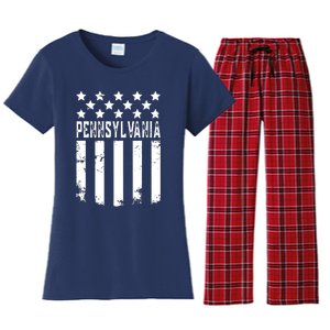 Pennsylvania Funny Women's Flannel Pajama Set