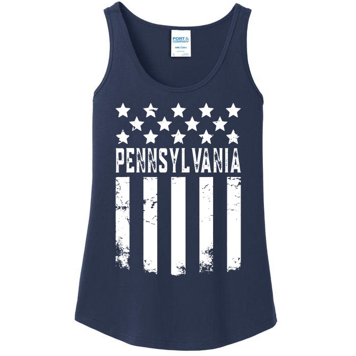 Pennsylvania Funny Ladies Essential Tank