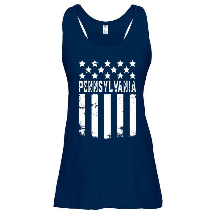 Pennsylvania Funny Ladies Essential Flowy Tank