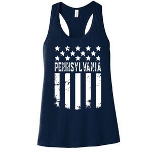 Pennsylvania Funny Women's Racerback Tank