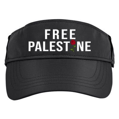 Palestine Free Palestine Free Gaza Palestine Adult Drive Performance Visor