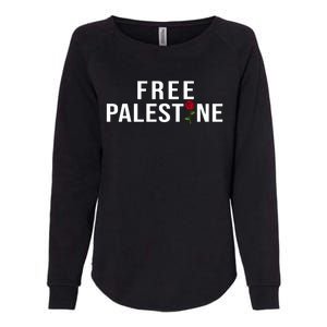 Palestine Free Palestine Free Gaza Palestine Womens California Wash Sweatshirt