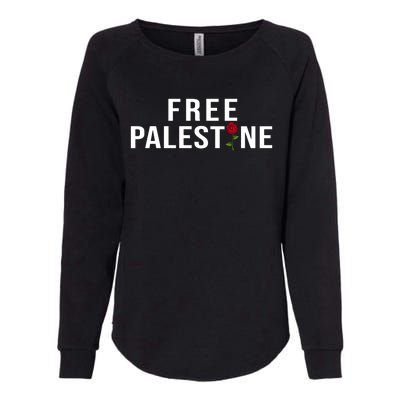 Palestine Free Palestine Free Gaza Palestine Womens California Wash Sweatshirt