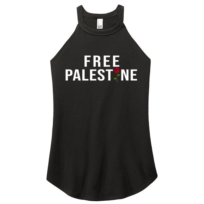 Palestine Free Palestine Free Gaza Palestine Women's Perfect Tri Rocker Tank