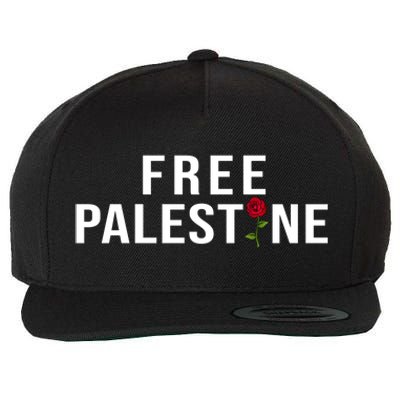 Palestine Free Palestine Free Gaza Palestine Wool Snapback Cap