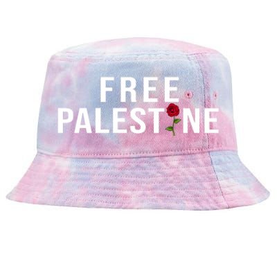 Palestine Free Palestine Free Gaza Palestine Tie-Dyed Bucket Hat