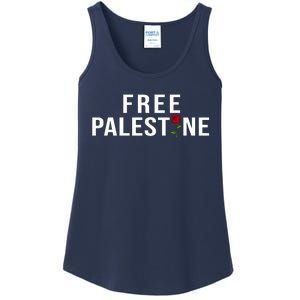 Palestine Free Palestine Free Gaza Palestine Ladies Essential Tank