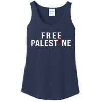 Palestine Free Palestine Free Gaza Palestine Ladies Essential Tank