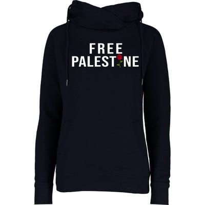 Palestine Free Palestine Free Gaza Palestine Womens Funnel Neck Pullover Hood