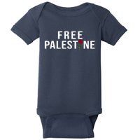 Palestine Free Palestine Free Gaza Palestine Baby Bodysuit