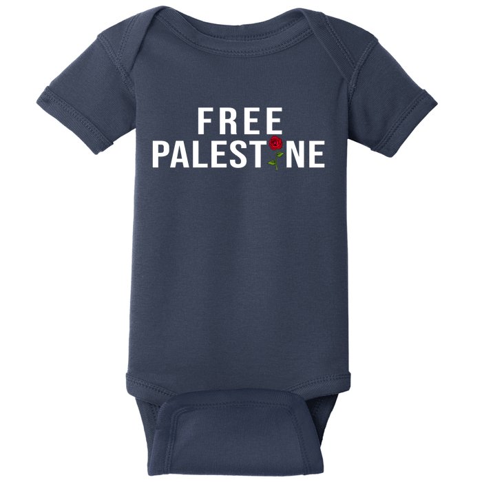 Palestine Free Palestine Free Gaza Palestine Baby Bodysuit