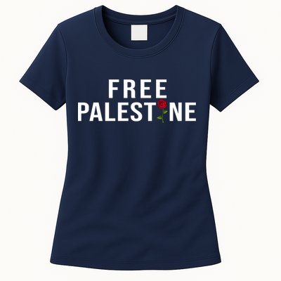 Palestine Free Palestine Free Gaza Palestine Womens T-Shirt