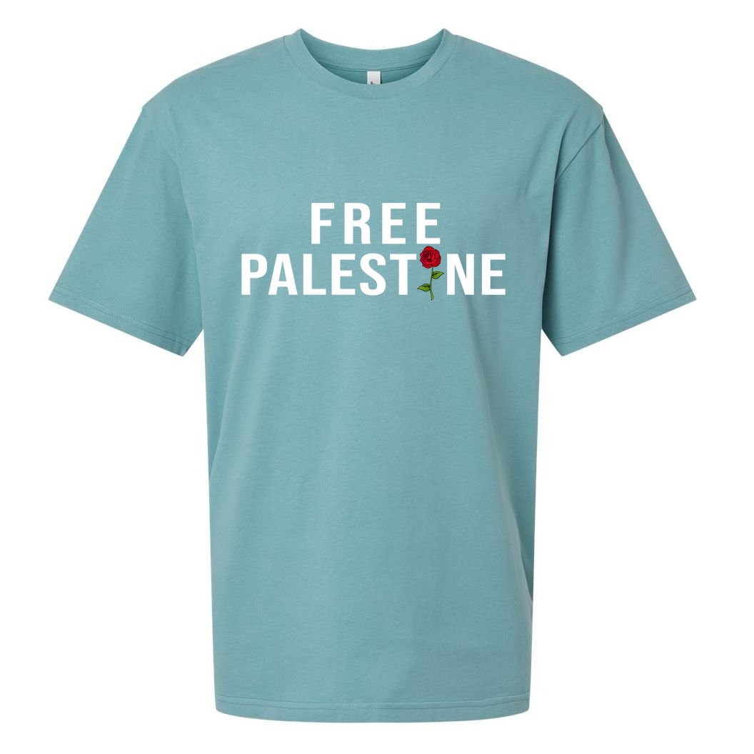 Palestine Free Palestine Free Gaza Palestine Sueded Cloud Jersey T-Shirt