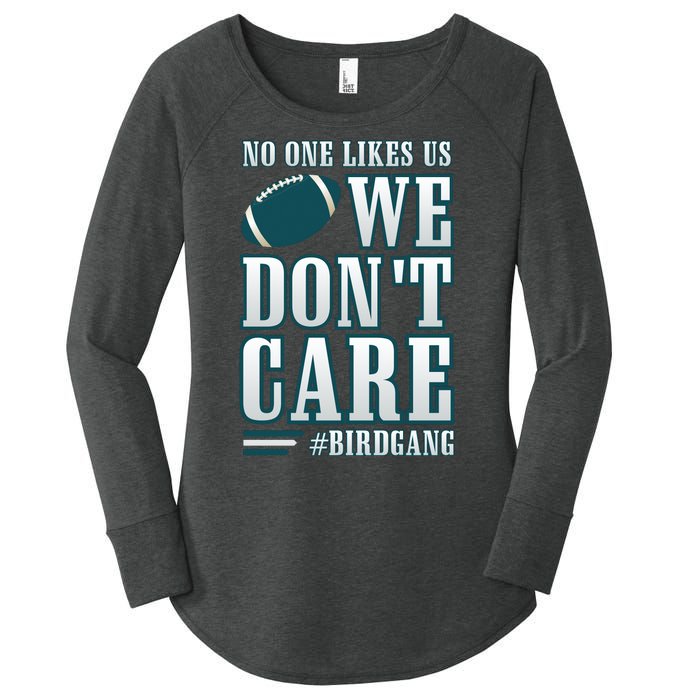 Philly Football Philadelphia Bird Gang Fly Eagles Fly Women's Perfect Tri Tunic Long Sleeve Shirt