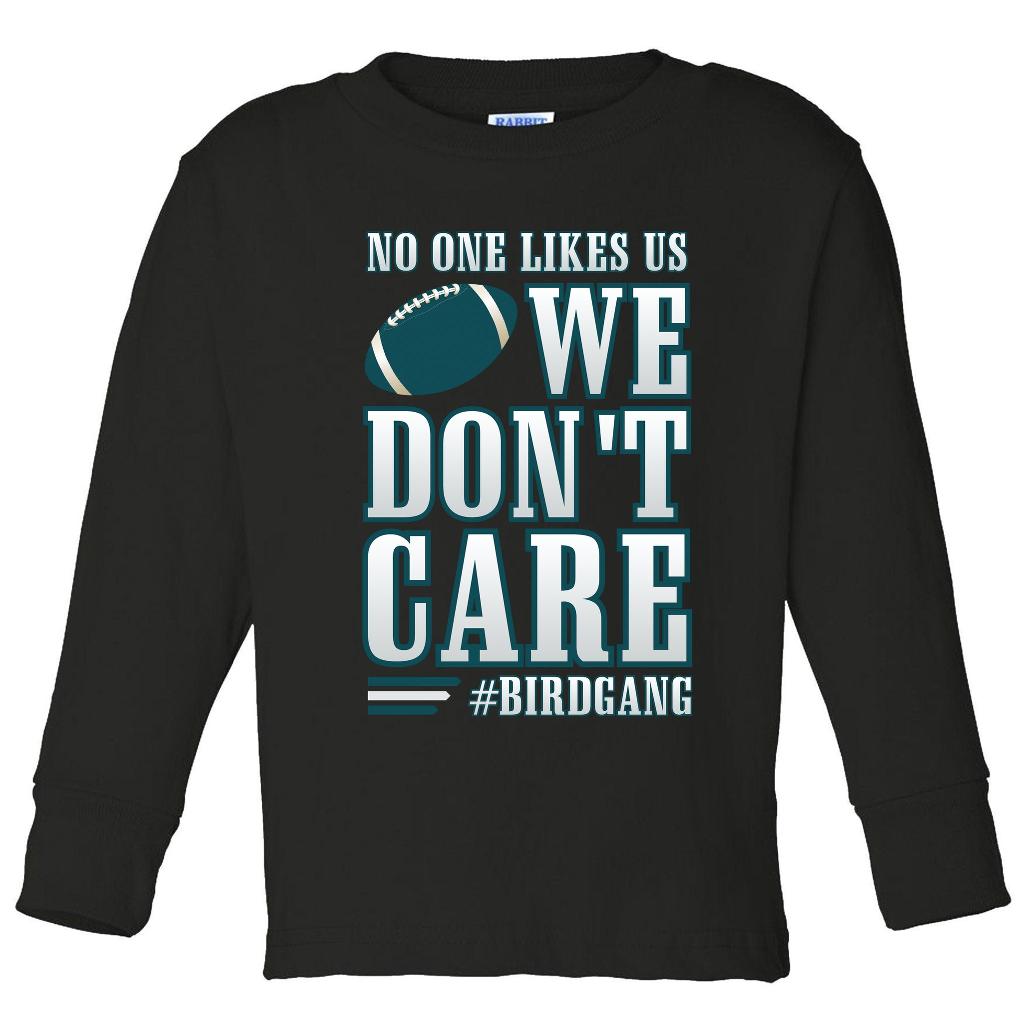 Philly Football Philadelphia Bird Gang Fly Eagles Fly Toddler Long Sleeve Shirt