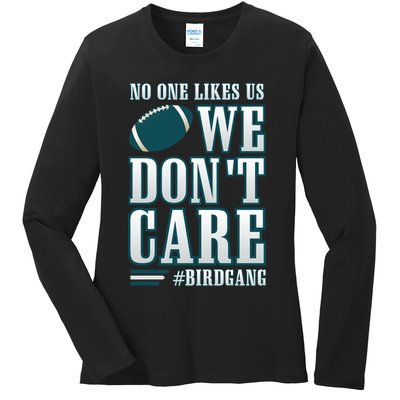Philly Football Philadelphia Bird Gang Fly Eagles Fly Ladies Long Sleeve Shirt