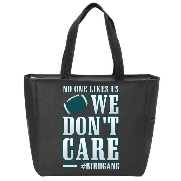 Philly Football Philadelphia Bird Gang Fly Eagles Fly Zip Tote Bag