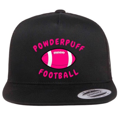 Powderpuff Football Flatbill Hat