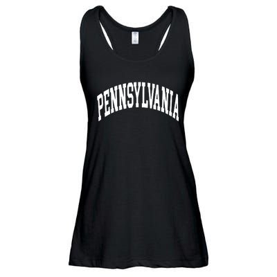 Pennsylvania Funny Ladies Essential Flowy Tank