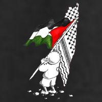 Palestine Free Palestine In Arabic Free Gaza Palestine Strong 7 Panel Mesh Trucker Snapback Hat