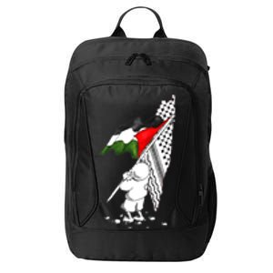 Palestine Free Palestine In Arabic Free Gaza Palestine Strong City Backpack