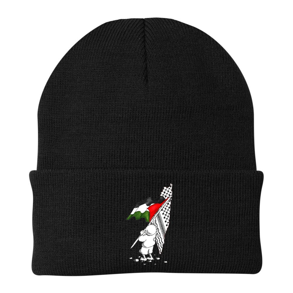 Palestine Free Palestine In Arabic Free Gaza Palestine Strong Beanie