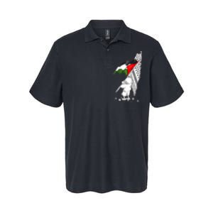 Palestine Free Palestine In Arabic Free Gaza Palestine Strong Softstyle Adult Sport Polo