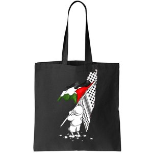 Palestine Free Palestine In Arabic Free Gaza Palestine Strong Tote Bag