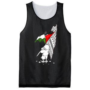 Palestine Free Palestine In Arabic Free Gaza Palestine Strong Mesh Reversible Basketball Jersey Tank