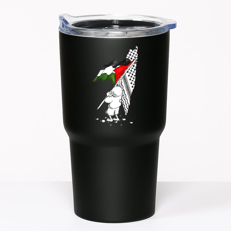 Palestine Free Palestine In Arabic Free Gaza Palestine Strong Tumbler