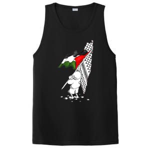 Palestine Free Palestine In Arabic Free Gaza Palestine Strong PosiCharge Competitor Tank